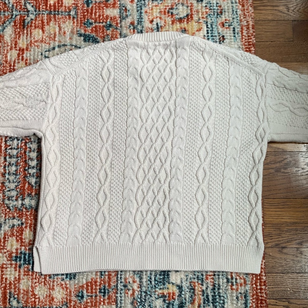 J. Crew Factory Cable Knit Sweater - Picture 10 of 13